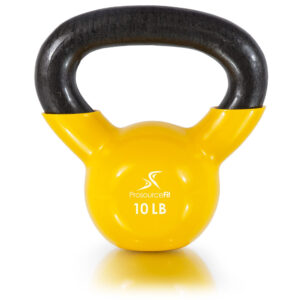 Vinyl Coated Cast Iron Kettlebells-10LB