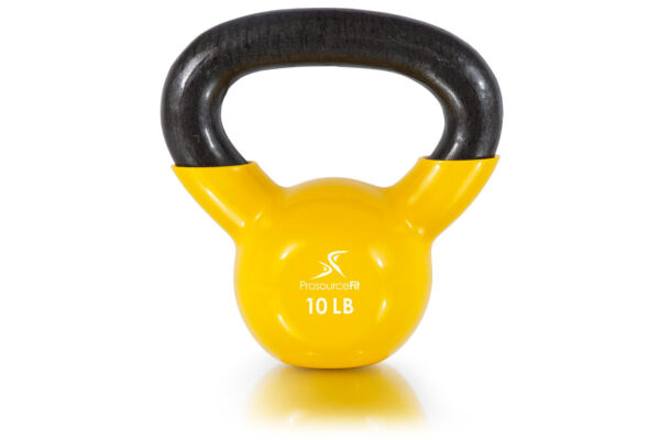 Vinyl Coated Cast Iron Kettlebells-10LB
