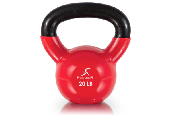 Vinyl Coated Cast Iron Kettlebells - 20LB