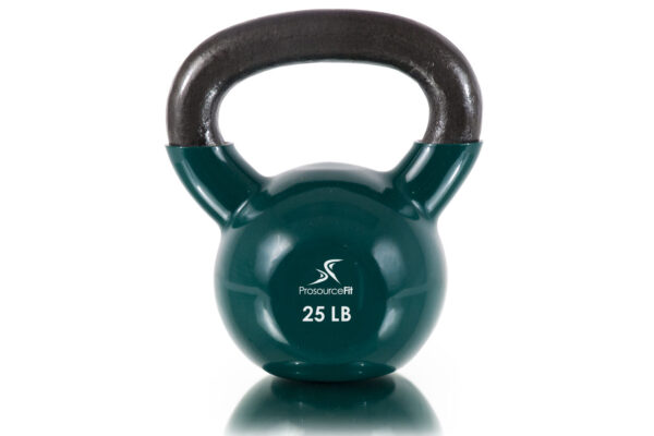 Vinyl Coated Cast Iron Kettlebells-25LB