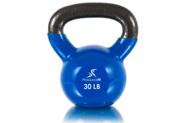 Vinyl Coated Cast Iron Kettlebells-30LB